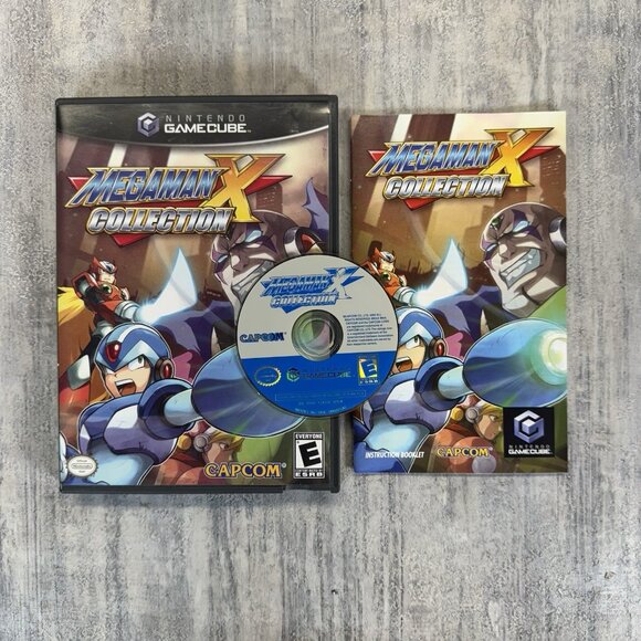 Mega Man X Collection (Nintendo GameCube, 2006) CIB Complete Tested - Picture 1 of 5
